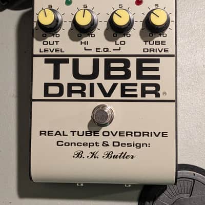 BK Butler 911 Tube Driver Reissue with Bias Knob 2008 - Present - Cream image 1