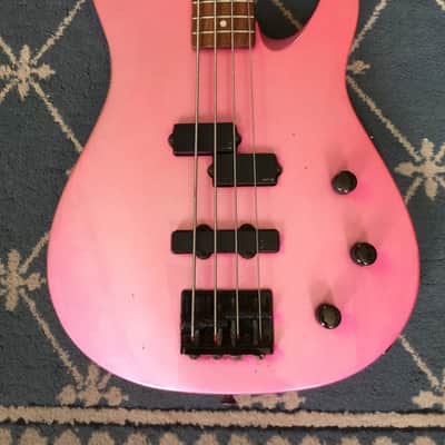 Peavey B-Ninety Bass circa 1990 Metallic Pink image 2