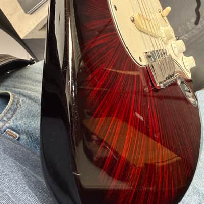 Fender Stratocaster Plus Deluxe, Firestorm Red image 8