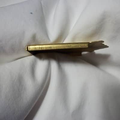 Gibson F5 60s  gold mandolin tailpiece cover image 13