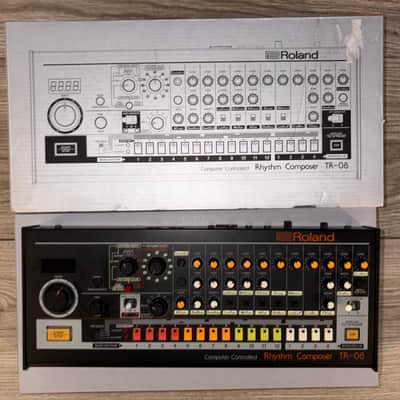 Roland TR-08 Rhythm Composer in Box with instruction manuals - Black image 4