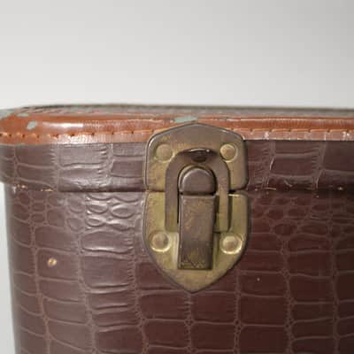 1950's/1960's Gibson LG-Style 'Alligator' Case Brown image 5