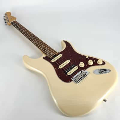 2016 Fender American Elite HSS Shawbucker Stratocaster – Olympic Pearl image 7