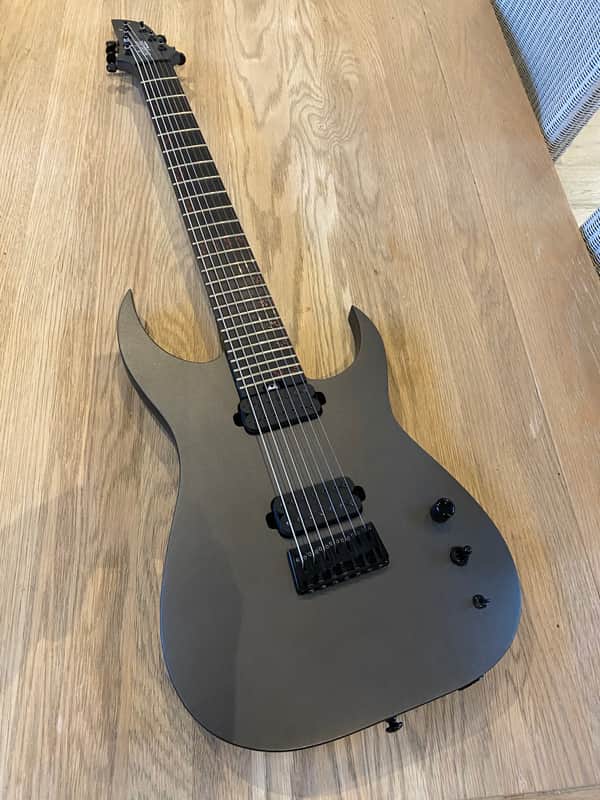 Schecter  Keith Merrow KM7 MKIII 7 String Electric Guitar - Grey image 1