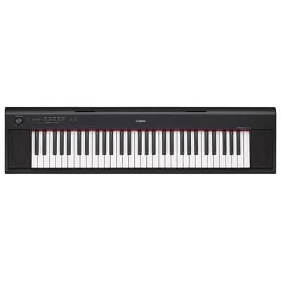 TASTIERA PORTATILE 61 TASTI YAMAHA PIAGGERO NP15 NERO image 1