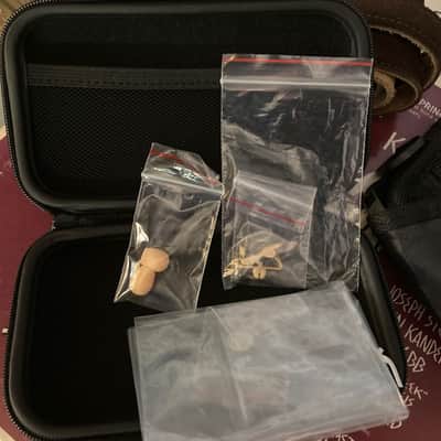 Shure Microphone Lavalier or Headset Mic CASE ONLY w/clip & foam muffles image 2