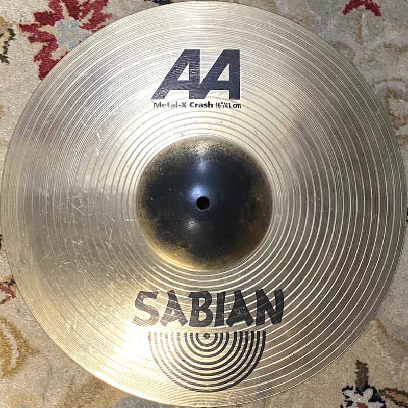 Sabian AA 16” Metal-X Crash - 1158g - Good Condition - We Ship Fast! image 1