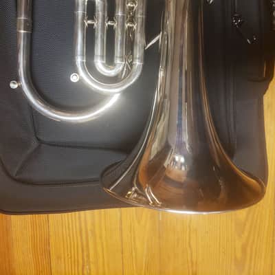 Getzen Eterna 896S Silver 4-Valve Flugelhorn W/ New ProTec Case! image 5