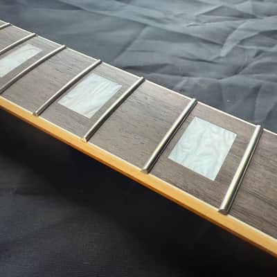 BMC Guitar Neck Tele® Telecaster® 22 Fret Maple MOP Block Inlays Bound With Rosewood Fingerboard Nitro Lacquer 2025 - 9.5 Radius   [TN110] image 3