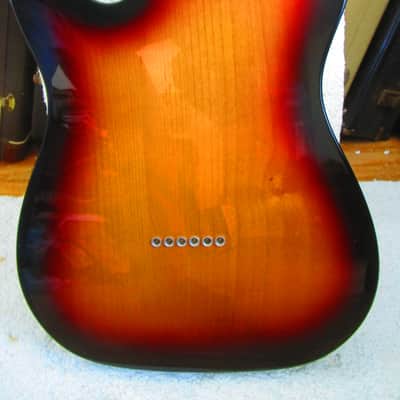 Fender Telecaster Guitar, 2016, Mexico, Sunburst, Gig Bag image 8