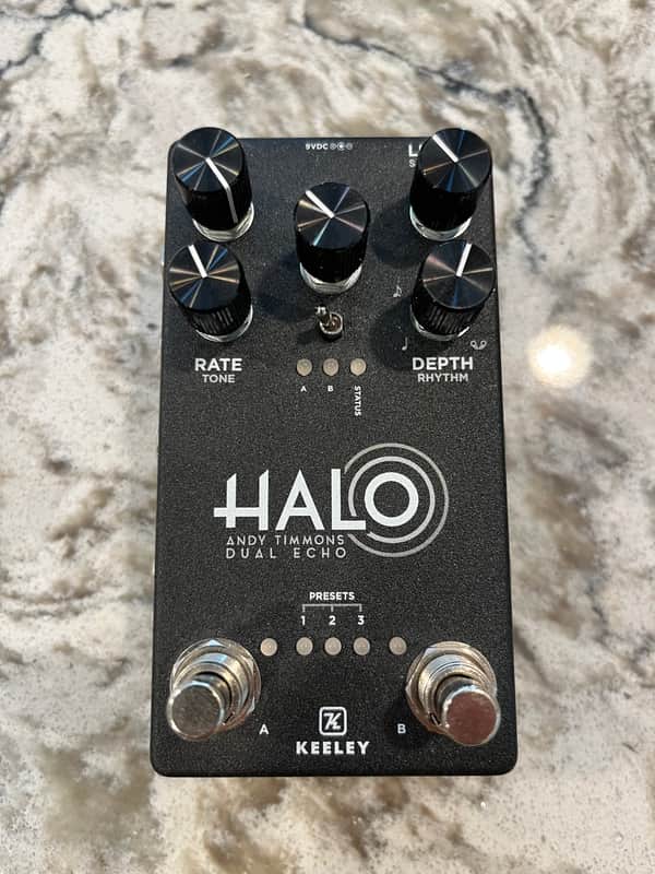 Keeley Halo Andy Timmons Signature Dual Echo 2022 - Present - Black image 1