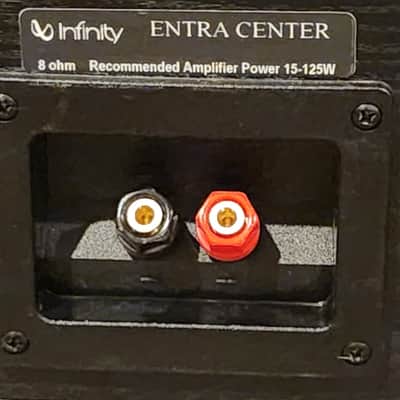 Infinity Infinity Entra Center Center channel speaker 90s - Black wood image 6