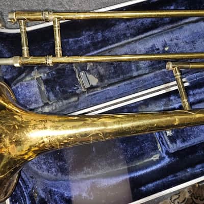 King Cleveland 605 Trombone, USA, w/ case & MP, Good Condition image 8