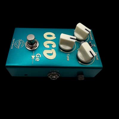 Fulltone Custom Shop OCD-GE Germanium Overdrive 2019 - Tahitian Teal X4412 image 3