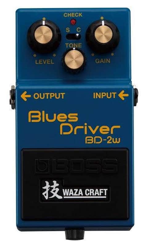 Boss BD-2W Blues Driver Waza Craft Special Edition Overdrive Guitar Effect Pedal image 1
