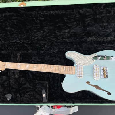 Fender Parallel Universe Volume II Telecaster Magico 2020 - 2021 - Transparent Daphne Blue image 2