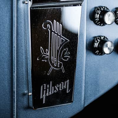 2015 Gibson Firebird VII Reissue Triple Humbuckers blue mist image 7