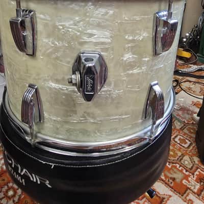 Ludwig  Rack Tom 14x10 Players  1970s  - White Marine Pearl image 4