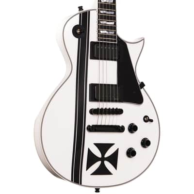 ESP Custom Shop Iron Cross James Hetfield Signature Snow White image 1