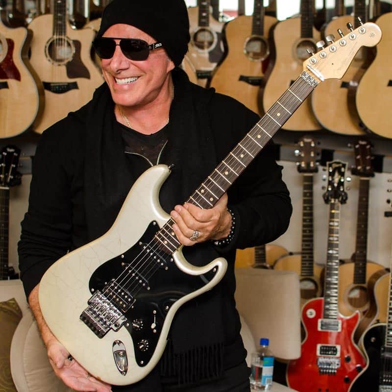 Neal Schon Fender Stratocaster Pearl White (Lights Strat) (Pre-Owned) image 1