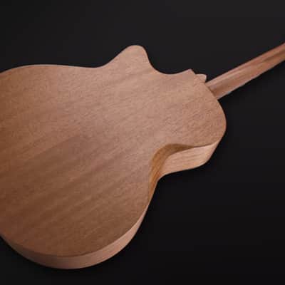 2025 NEW NECK Furch Violet Deluxe D-EM a Engelmann Spruce / African Mahogany with Case CNR SYSTEM ACTIVE image 11