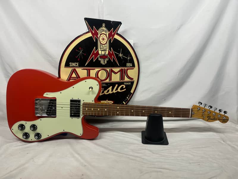 Fender Vintera '70s Telecaster Custom Tele Electric Guitar MIM - Made in Mexico - Fiesta Red image 1