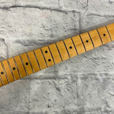 Fender 22 Fret Maple Strat Neck with Locking Tuners image 2