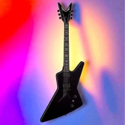 Dean Zero Select Guitar, Fishman Fluence Pickups, Ebony Fretboard, Black Satin image 2