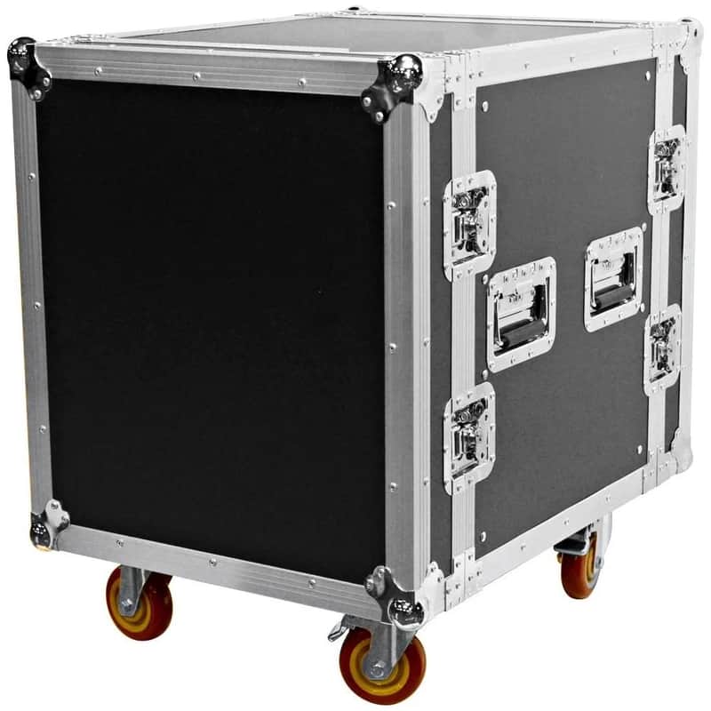 Heavy Duty 12U Rack Case with 4" Casters Server Cabinet image 1