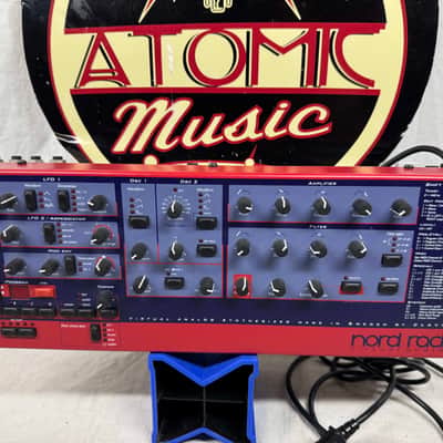 Clavia Nord Rack v1 Synthesizer Module with 12-Voice Expansion image 2