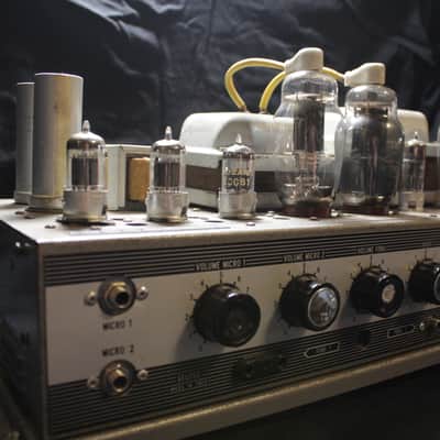 Geloso G-261-A Vintage Tube Amplifier (1950s) with original Tubes , Excellent Working Condition! image 9