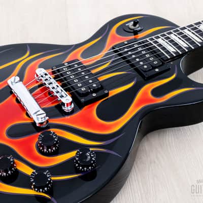 1997 Gibson Les Paul Studio Tak Matsumoto Fireball Flame w/ Case, Yamano image 6