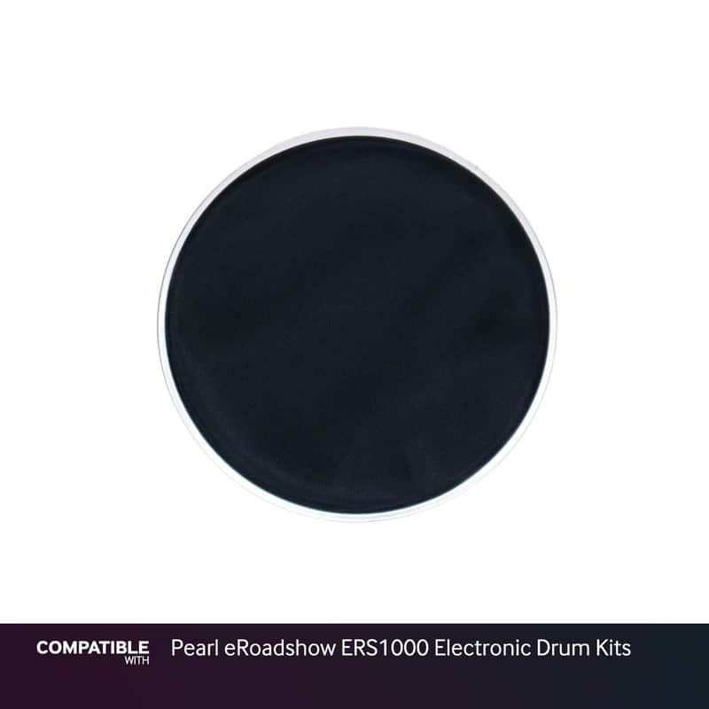 Black 8" Mesh Drum Head for Pearl eRoadshow ERS1000 Electronic Drum Kits