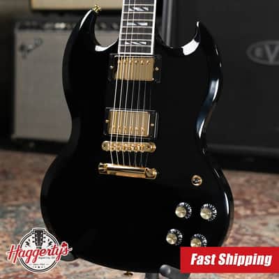 Gibson SG Modern Supreme Electric Guitar - Ebony with Hardshell Case image 1