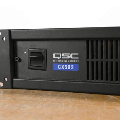 QSC CX502 2-Channel Power Amplifier CG012F8 image 3