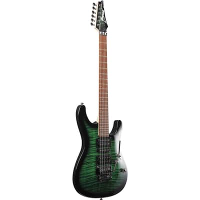 Ibanez Kiko Loureiro KIKOSP3-TEB Transparent Emerald Burst - Electric Guitar image 2