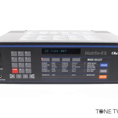 Oberheim Matrix-6r Synthesizer 80s PROFESSIONALLY SERVICED analog 1000 6 VINTAGE SYNTH DEALER 2