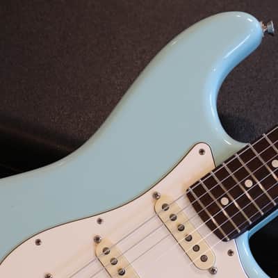 2017 Fender Limited Edition American Professional Stratocaster w/ RW Neck Electric Guitar Daphne Blue + COA OHSC image 4