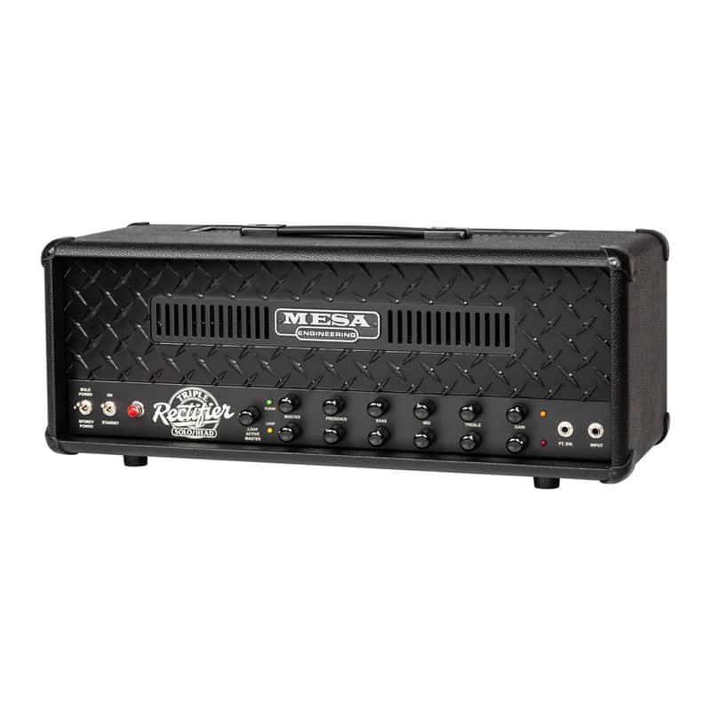 Mesa Boogie '90s Triple Rectifier 150-watt Amplifier Head Black Bronco image 1