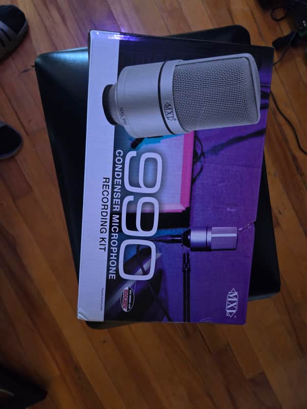 MXL 990 Condenser Microphone 2010s - Metal image 1