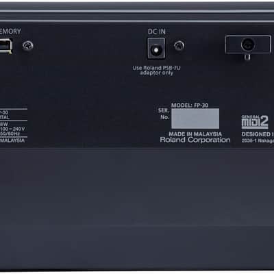Roland FP-30 Digital Piano - Black image 6