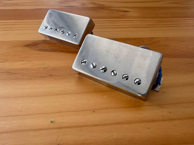 Gibson Custom Shop Burstbucker 1 & 2 Pickup Set 2009 (Unpotted, Historic Reissue) Raw Covers image 1