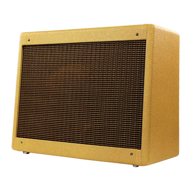 Mojotone Fender Tweed Vibrolux 1x10 Combo Guitar Amp Cabinet With Lacquered Finish image 1