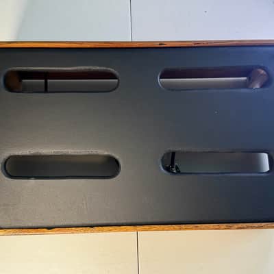 Nell Audio Prewired Hardwood Pedalboard - 9.5 x 16” - 9V Power + In / Out Jacks 2026 - Natural / Black image 6