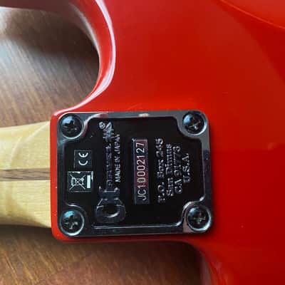 Charvel San dimas 2010 - Ferrari red image 4