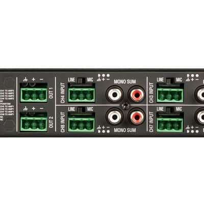 JBL CSM 28 Commercial Mixer/Preamp 8 Input/2 Output 4 Restaurant/Bar/Cafe CSM28 image 3