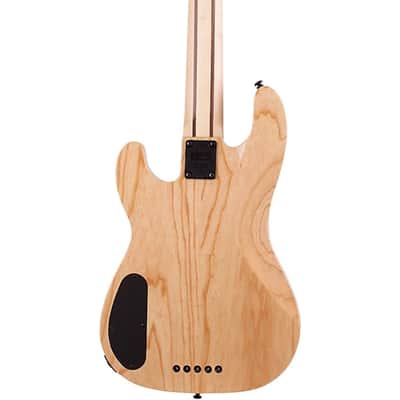 Schecter Guitar Research Michael Anthony MA-5 Koa 5-String Electric Bass Natural image 8