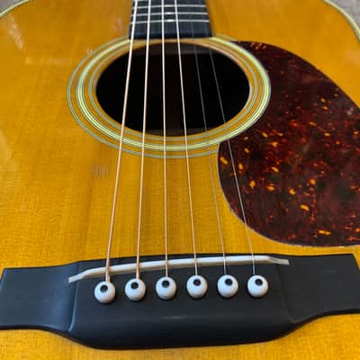 2021 Martin D-28 Authentic 1937 Aged Ltd Ed. - Natural finish & case image 17