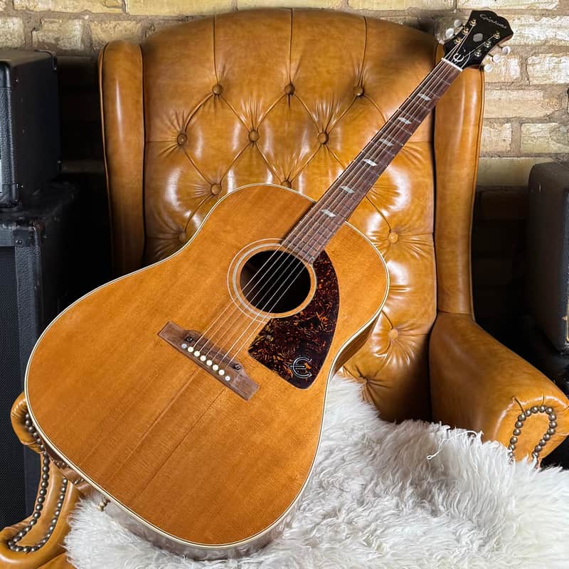 1967 Epiphone FT79 Texan Vintage Natural Gibson Built In Kalamazoo Acoustic Guitar W/ Hardshell Case! image 1