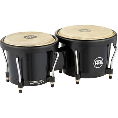 Meinl Headliner Bongos HB50BK, Black, Black HW - Bongo image 1